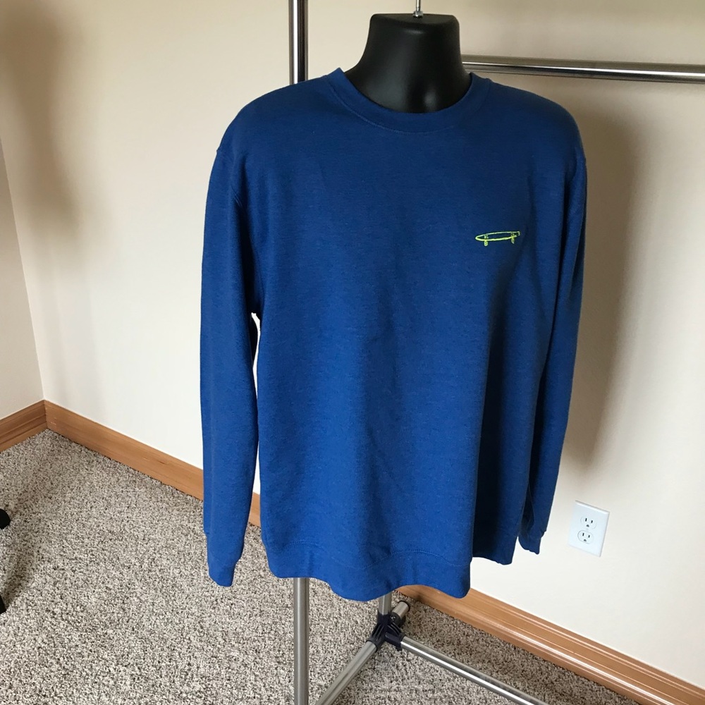 Blue Crew Sweatshirt L
